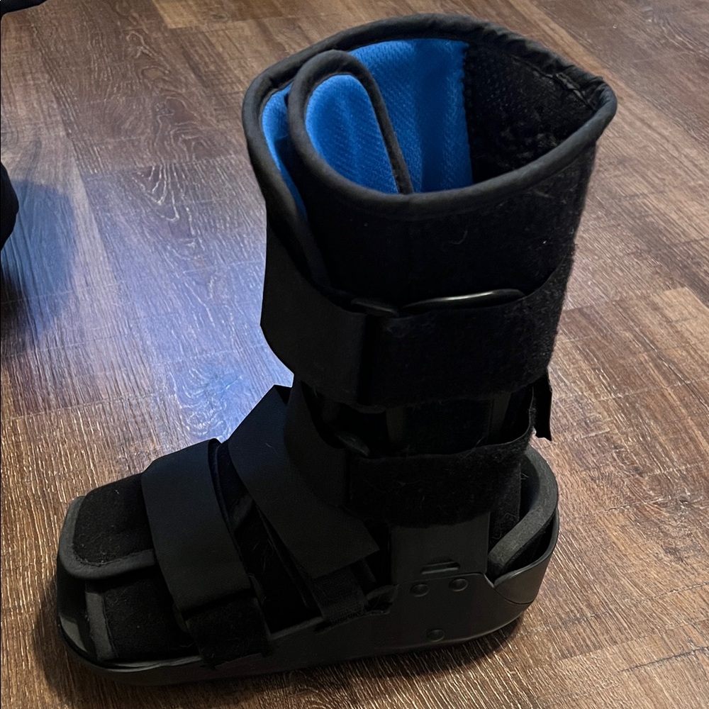 Adult Black Orthopedic Boot